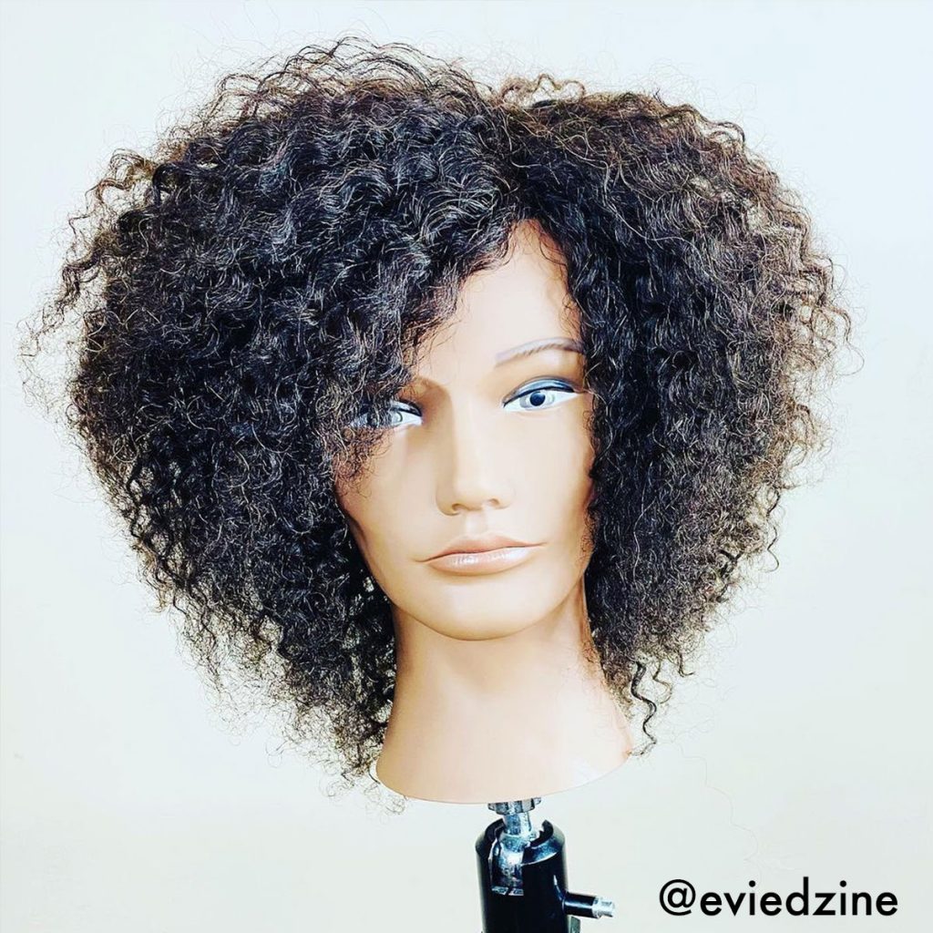 Pivot Point Hair Mannequin Amber