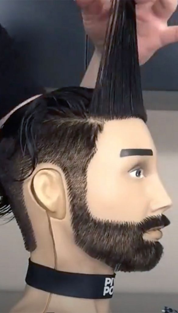 Pivot Point Slip-On Male Hair Mannequin