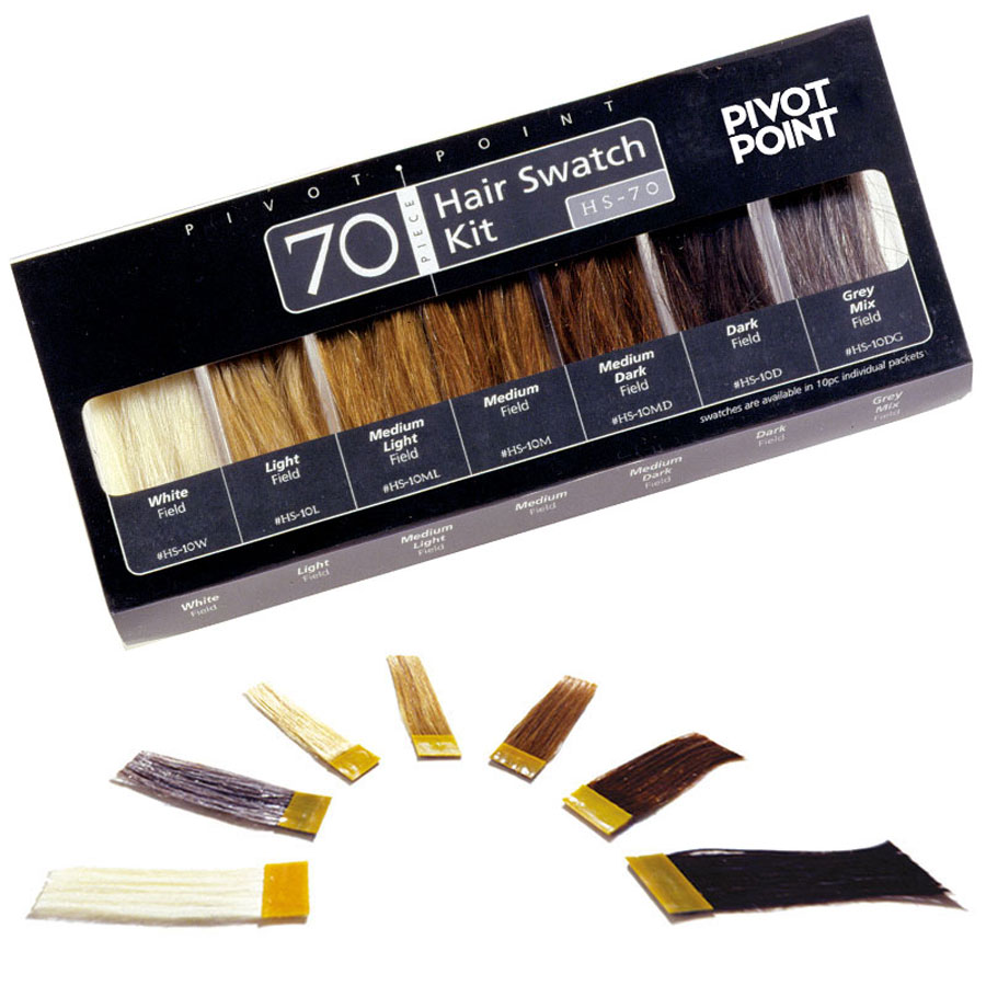 Pivot Point hair swatches