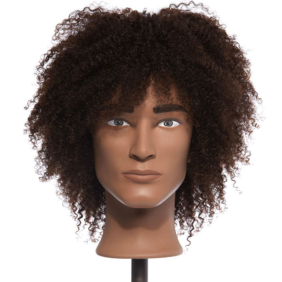 Janet - 100% Human Textured Hair Mannequin - Pivot Point International