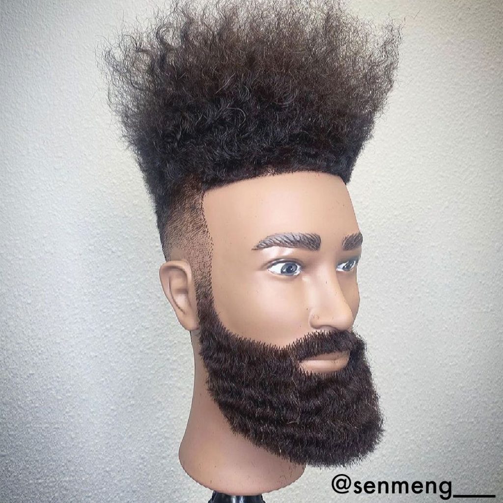 Elijah Textured Hair Barbering Mannequin