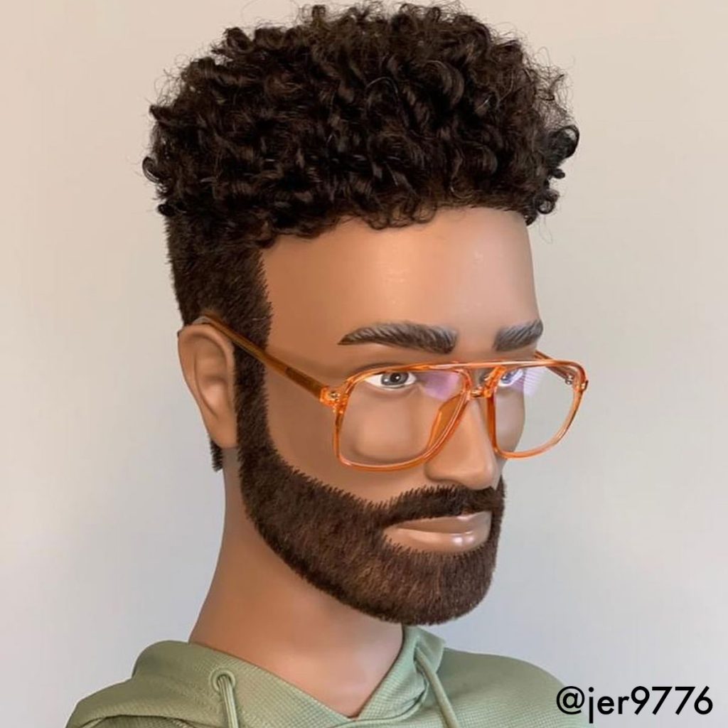 Elijah Textured Hair Barbering Mannequin