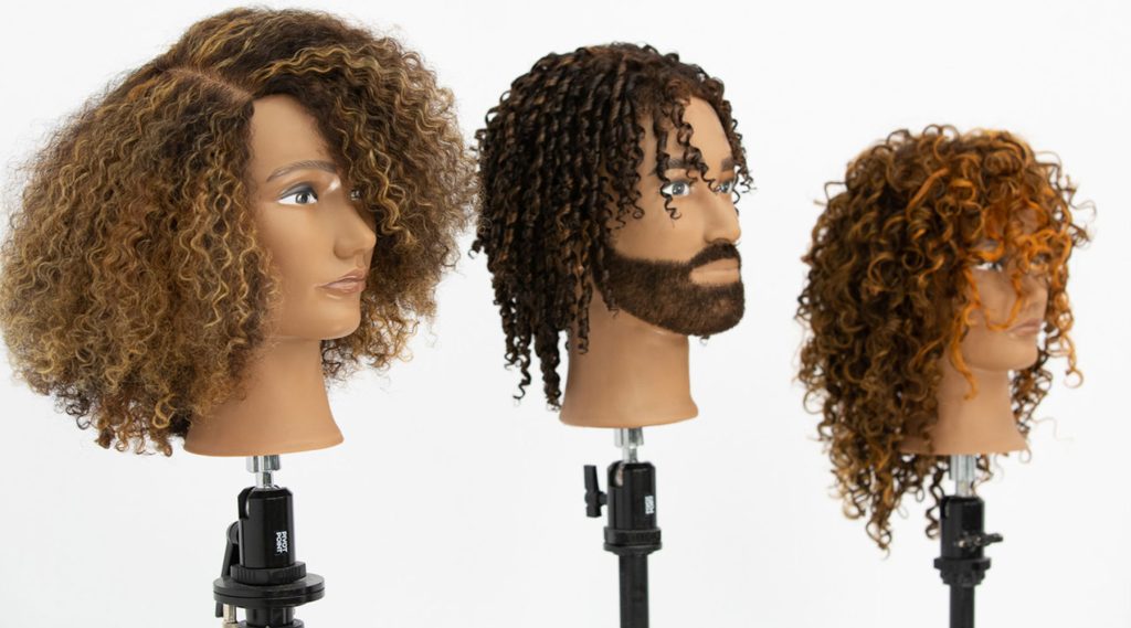 Pivot Point Textured Hair Mannequins