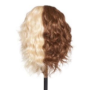 Bicolor Cap Series - 100% Human Hair Mannequin