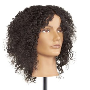 Multi-Texture Quad Cap Series - 100% Human Textured Hair Mannequin