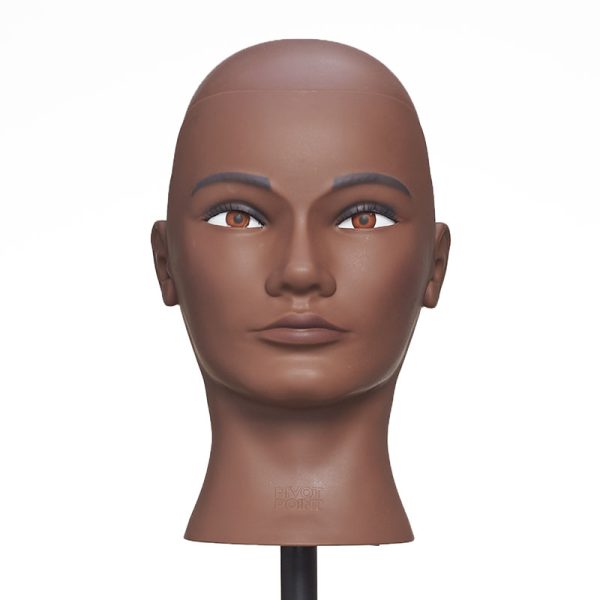 Reusable Headform Small Dark Tone - Cap Series