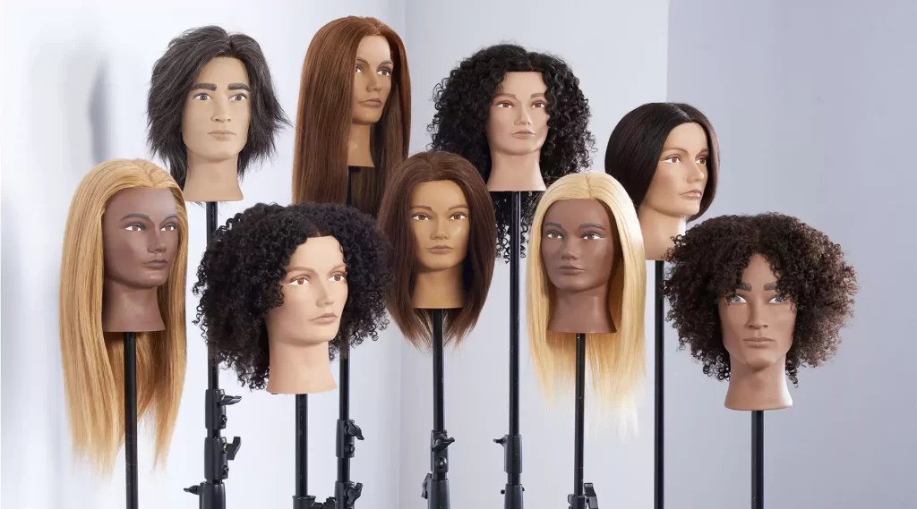 Pivot Point 100% Human Hair Mannequins