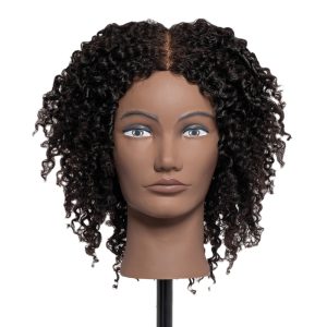 Maya - 100% Human Textured Hair Mannequin