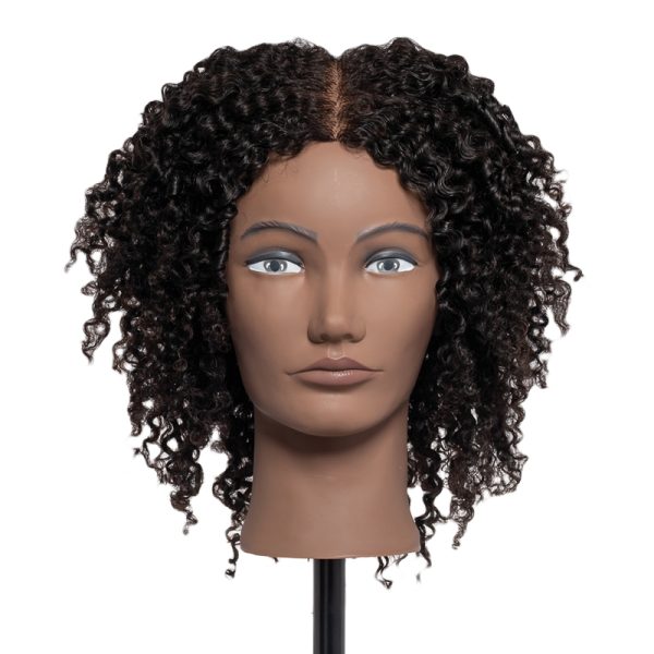 Maya - 100% Human Textured Hair Mannequin