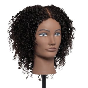 Maya - 100% Human Textured Hair Mannequin