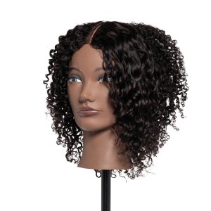 Multi-Texture Quad - 100% Human Hair Mannequin