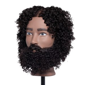 Elijah - 100% Human Textured Hair Mannequin