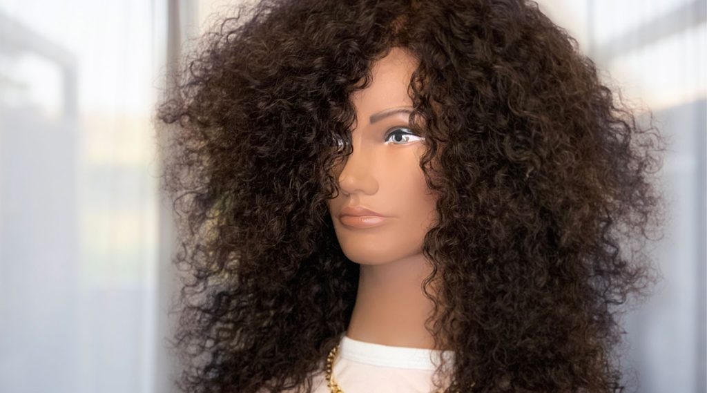 Pivot Point Textured Hair Mannequin Janet