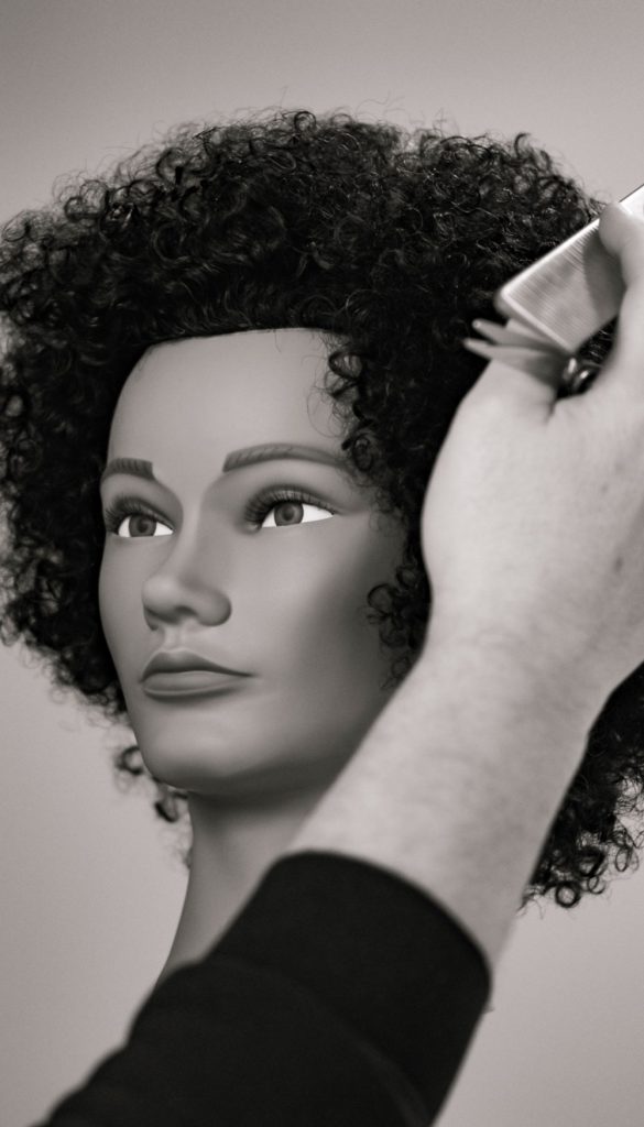 Handmade Textured Hair Mannequin