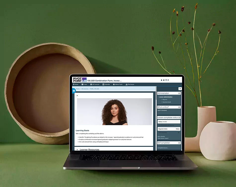 Textured Hair Digitally Blended for Pivot Point