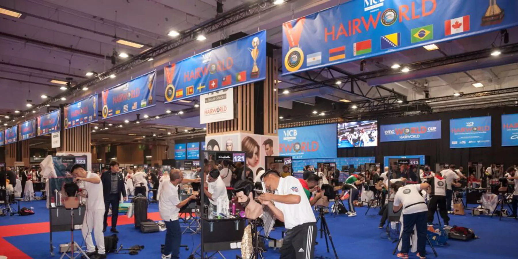 OMC Hairworld Competition Atmosphere