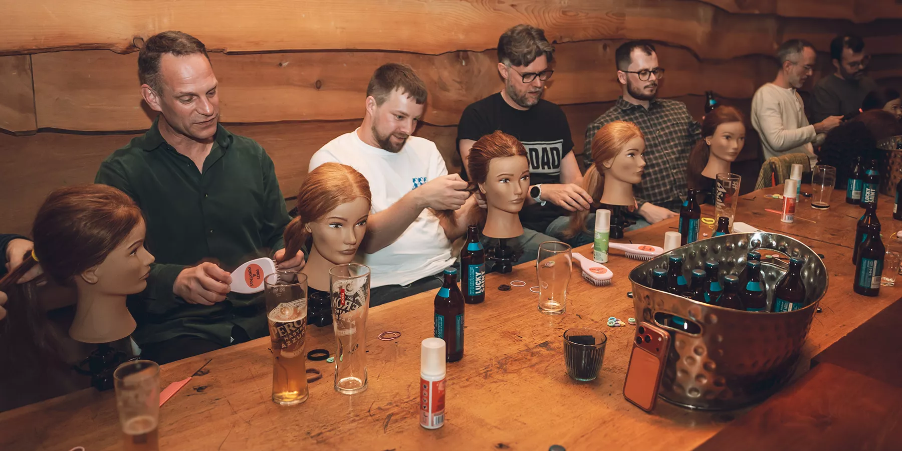Pints & Ponytails Partners with Pivot Point Mannequins